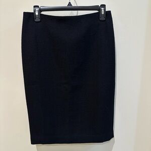 NWT Talbots Black Knee-Length Pencil Skirt for Work